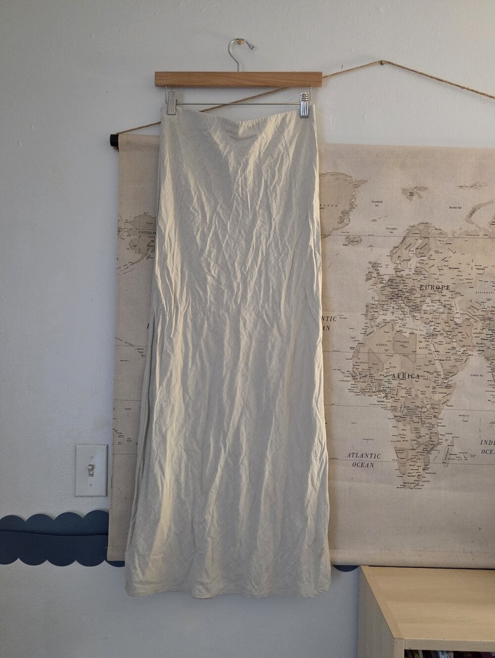 H&M Linen Style Maxi Skirt